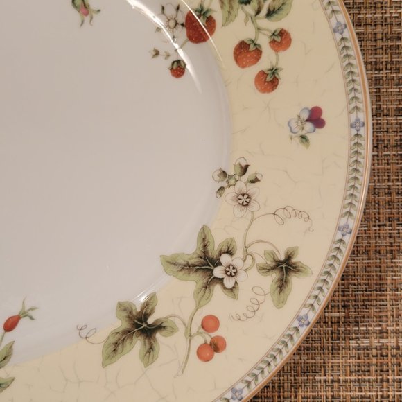 WEDGWOOD FLEUR 14 1/2 INCH OVAL SERVING PLATTER - Picture 5 of 12